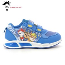 SNEAKERS VELCRO CON LUCI PAW PATROL BAMBINO 25-30 DISNEY cod. G9210112S         