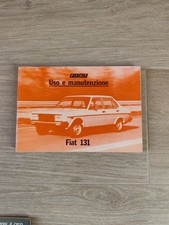 FIAT 131 1977 MANUALE LIBRETTO