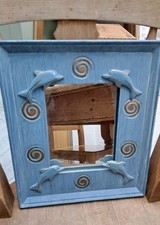 Specchio vintage Ikea blu