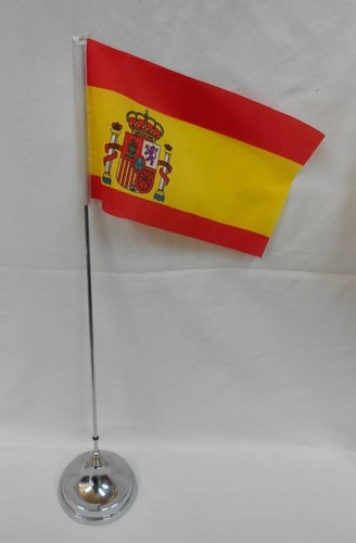 Bandiera spagna tavolo cm - bandiera,