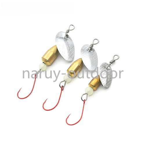 10pcs spinner cucchiaio esca - 10pcs,