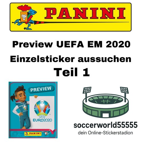Panini preview europei 2020 - panini,