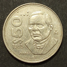 MESSICO 50 PESOS 1985 1987