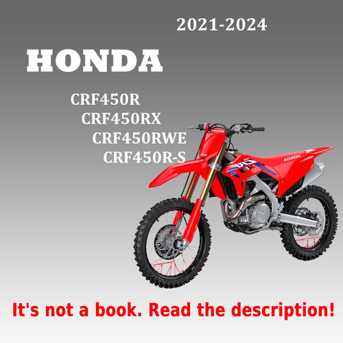 Honda crf450r crf450rx - honda,