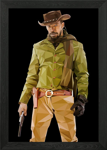 Quadro django unchained - quadro, frame
