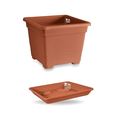Vaso fioriera quadra - vaso, quadrato