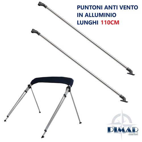 Coppia puntoni alluminio - coppia, in