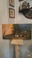 QUADRO DIPINTO D'EPOCA OLIO SU