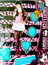COSTUME CARNEVALE BAMBINA MONSTER HIGH Draculaura 12 14 ANNI HALLOWEEN
