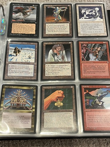 Mtg ice age set completo - set,