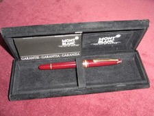 Montblanc Meisterstuck Classique 144 fountain pen bordeaux pennino oro 14 kt