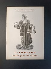 rivista L'ARBITRO nella gare di calcio G. Zappal�