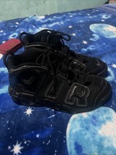 nike uptempo 96 Nere