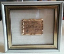 Quadro Quadretto Con Miniatura