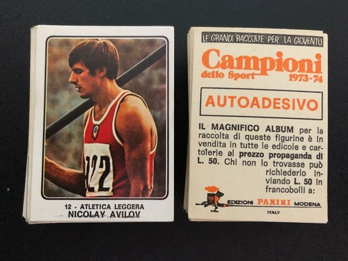 Panini campioni dello sport - campioni,