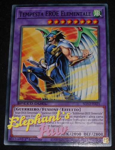 Yugioh tempesta eroe - -,