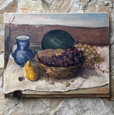 Quadro -Natura Morta- Giovanni Pane dipinto a olio su tela