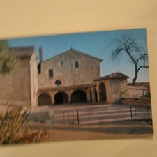 ASSISI - CHIESA DI SAN DAMIANO CARTOLINA A COLORI SCRITTA - SENZA FRANCOBOLLO