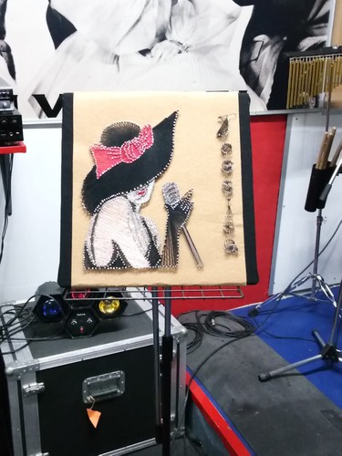 Quadro cantante popart - quadro,