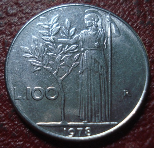 1978 italy 100 lire - 100,