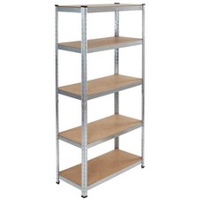 Scaffale 5 Ripiani Metallo e