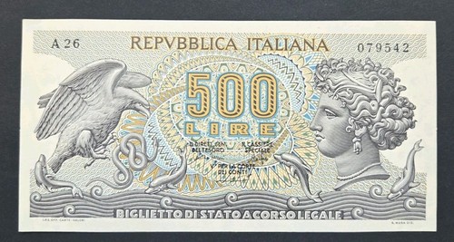 500 lire aretusa decr - ,