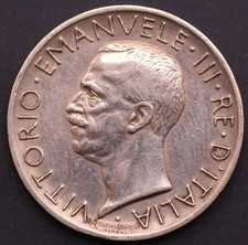 Italia 5 Lire 1929 Vittorio