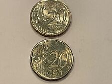 DUE (2) MONETE IRLANDA 20