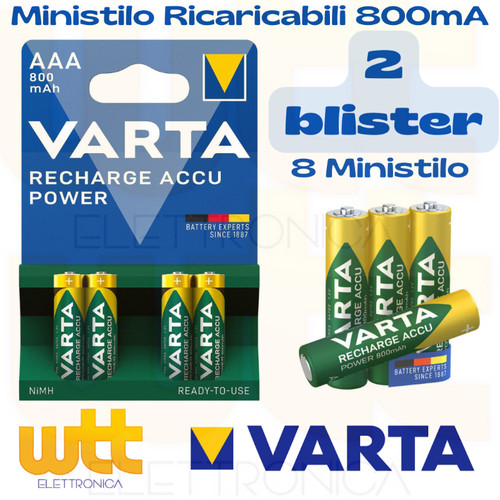 Batterie ministilo aaa - batterie,