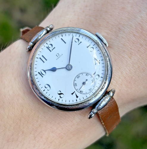 Antico orologio uomo trench - antico,