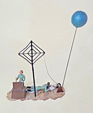 Marconisti radio team heyde haffner kober Soldatini toy soldier diorama soldati