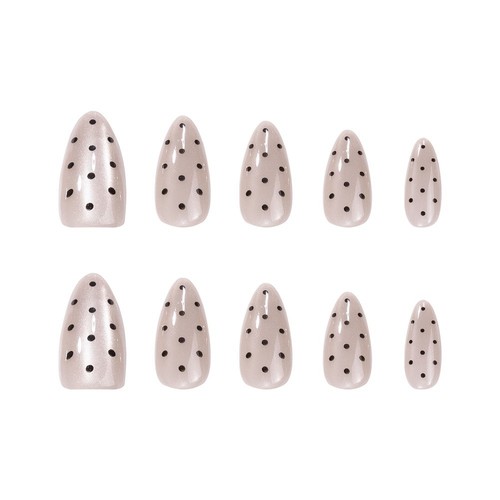 Punte per unghie nere - , pois