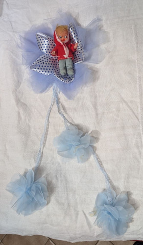 Fiocco nascita bimbo - nascita, azzurro