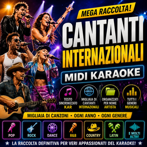Mega raccolta cantanti - raccolta,