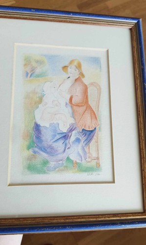 Maternità renoir disegno - renoir,