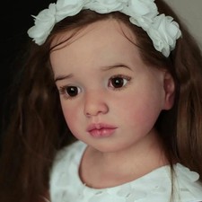 40in Big Reborn Doll Painted