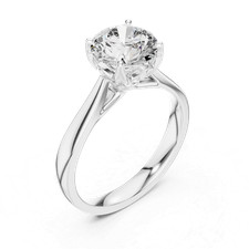 Anello Uomo Solitario 1,50 Ct