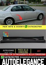 💎Spoiler Minigonne Laterali per ALFA ROMEO 156 1997-2006 ABS Plastica "Street-X