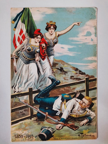 Grande guerra ww1 cartolina - ww1,