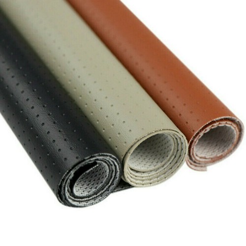 Tessuto pelle pvc traforato - tessuto,