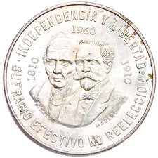 MESSICO MEXICO 10 Pesos 1960 -