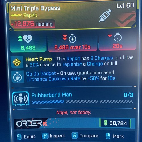 Borderlands lvl 60 - 4⭐️lvl,