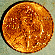 San Marino 200 Lire 1979 KM#