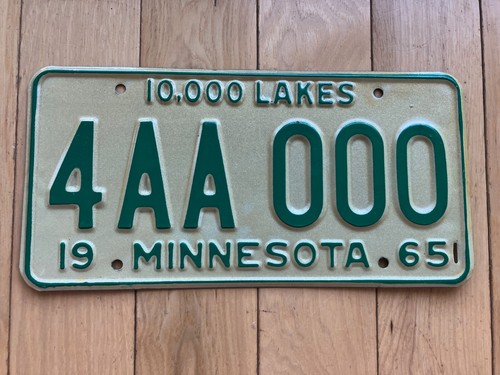 Targa campione minnesota - minnesota, 1965