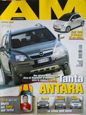 AM Auto Mese n�4 2007 Opel Antara Fiat 500 Fiat Bravo Toyota Auris [P44]