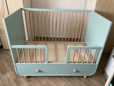 lettino fasciatoio Myllra IKEA seminuovo colore verd tiffany per maschio