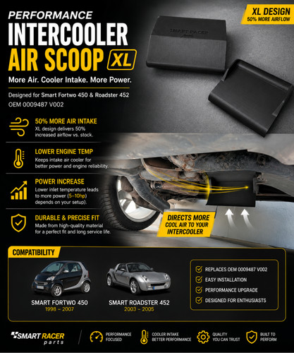 Air scoop intercooler - air,