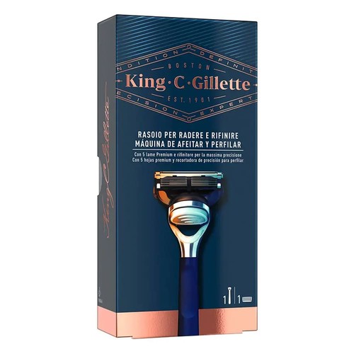 King gillette rasoio da - king, c.