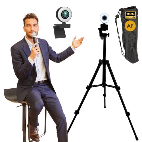Autofocus webcam con luce - , ad