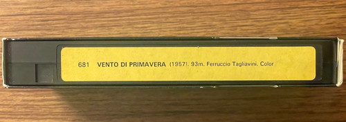 Vento primavera - vento, (1957)